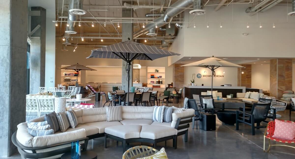 Brown Jordan Retail Showroom Construction in Scottsdale, AZ RBI