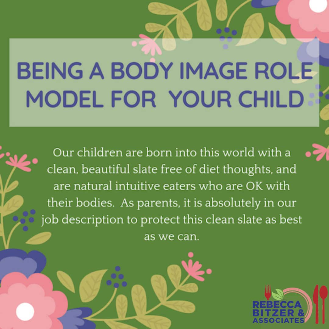 How to be a Positive Role Model for your Child by Not Body Bashing