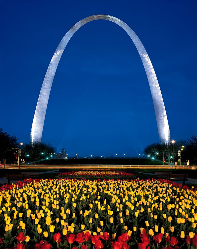 Gateway Arch Reed Burkett Lighting Design