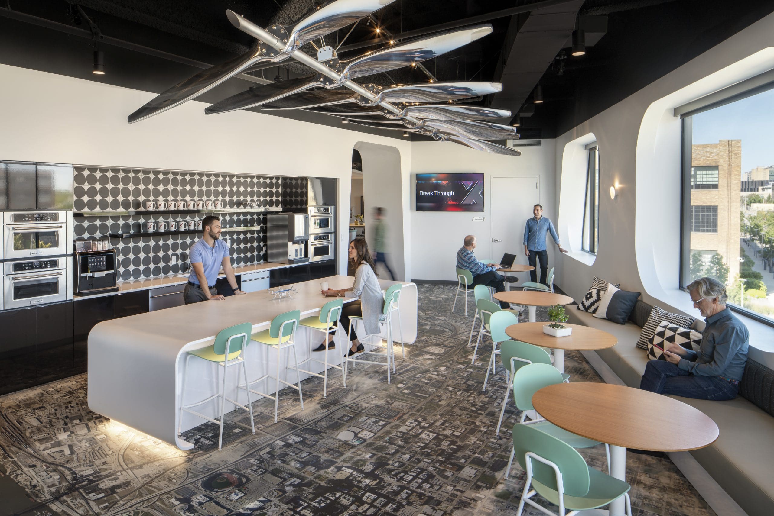 Boeing Cortex Offices Reed Burkett Lighting Design