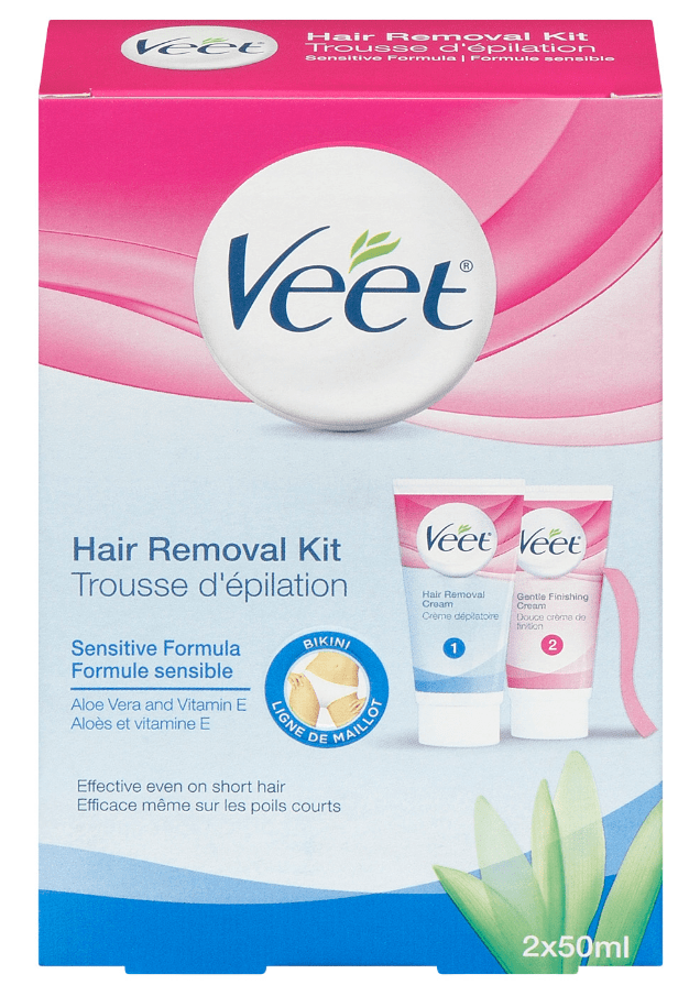 VEET® Hair Removal Kit Sensitive Skin Bikini Finishing Cream (Canada)