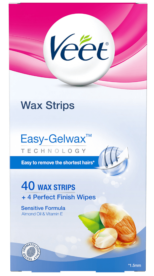 SmartLabel VEET® VEET® EasyGelwax™ Wax Strips Kit Sensitive