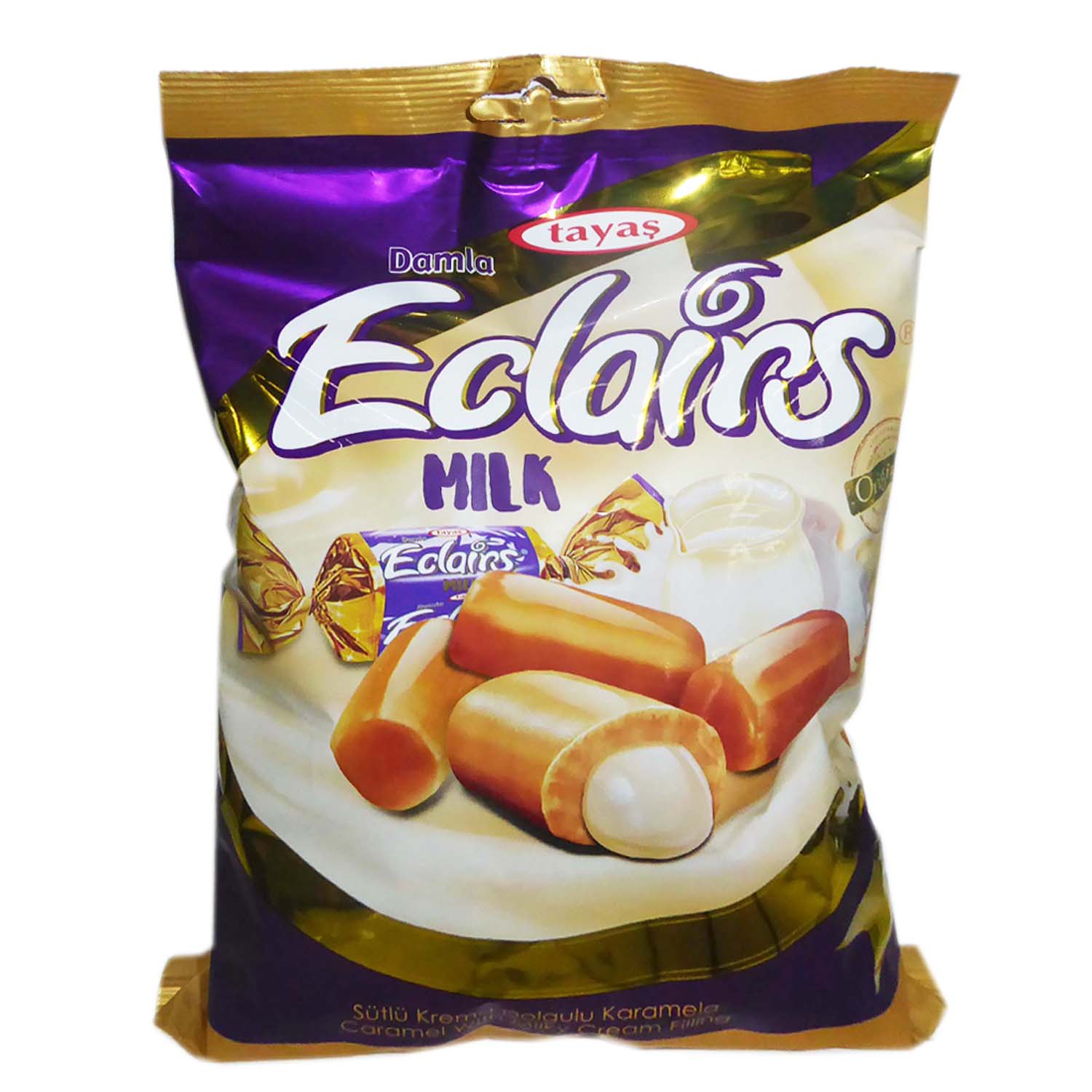 Damla Eclairs Milky Candy 300g is available at any RB Patel Stores