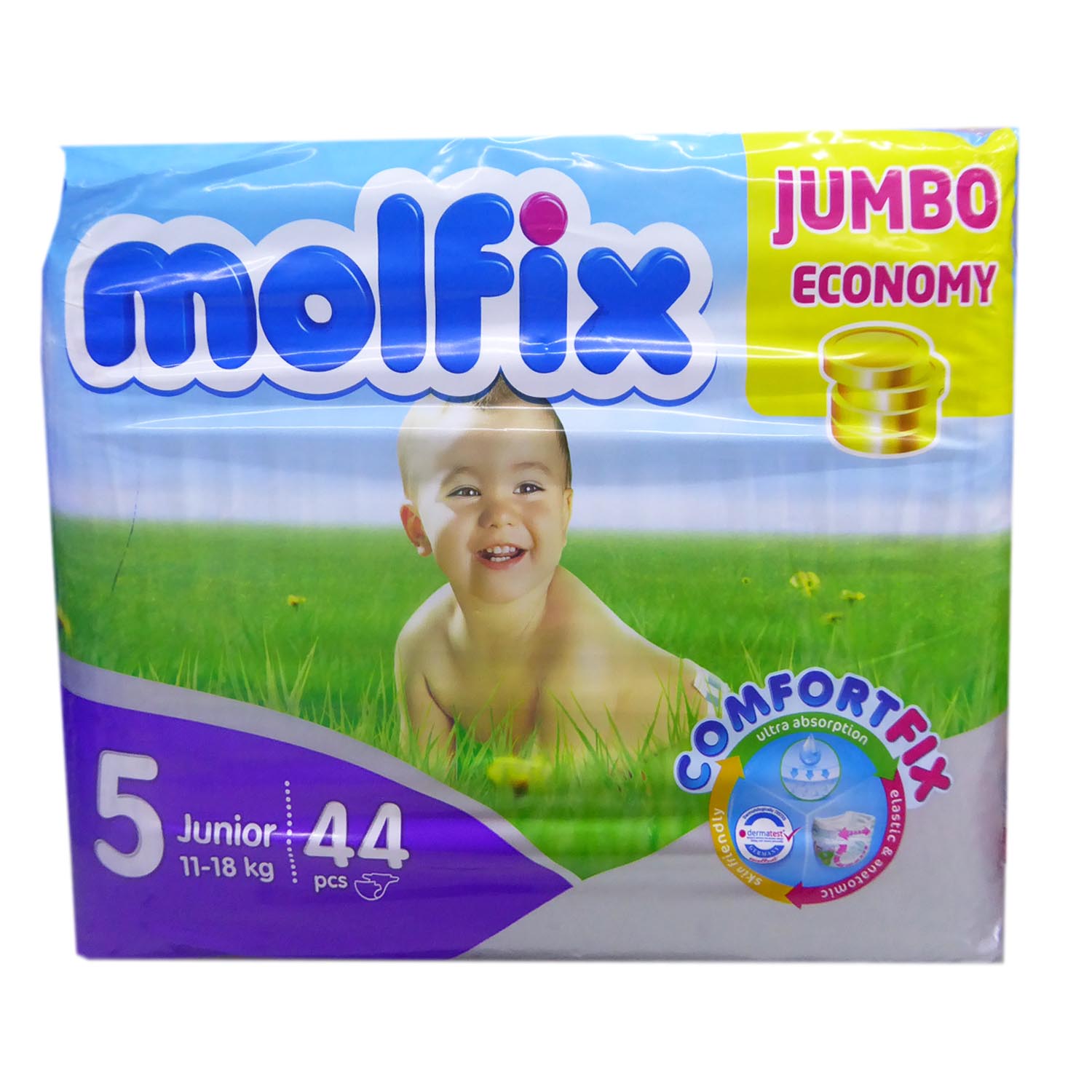 Molfix Junior Diaper Jumbo 44 XLarge RB Patel Group