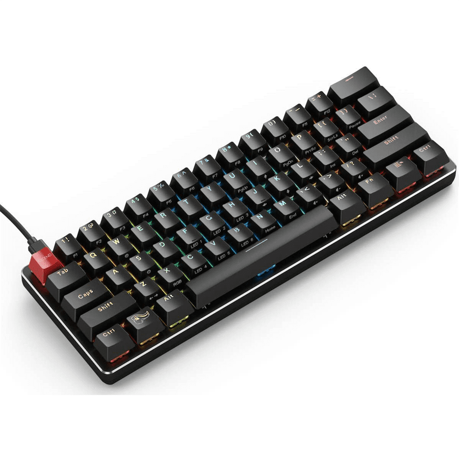 Glorious GMMK COMPACT RGB Modular Mechanical Keyboard Black RB Tech