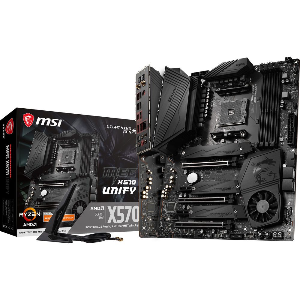 MSI MEG X570 UNIFY AM4 ATX Motherboard — RB Tech & Games