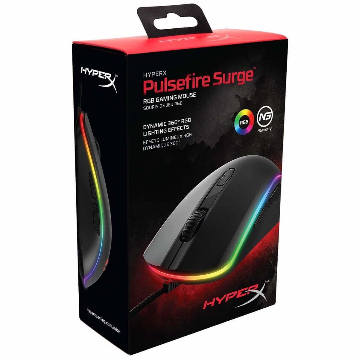 Kingston HyperX PulseFire Surge RGB Gaming Mouse — RB Tech & Games