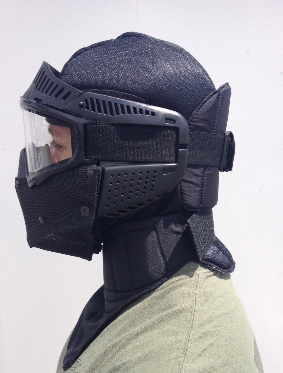 Set The ORIGINAL Force One Face Mask with Hood, and Throat Protector