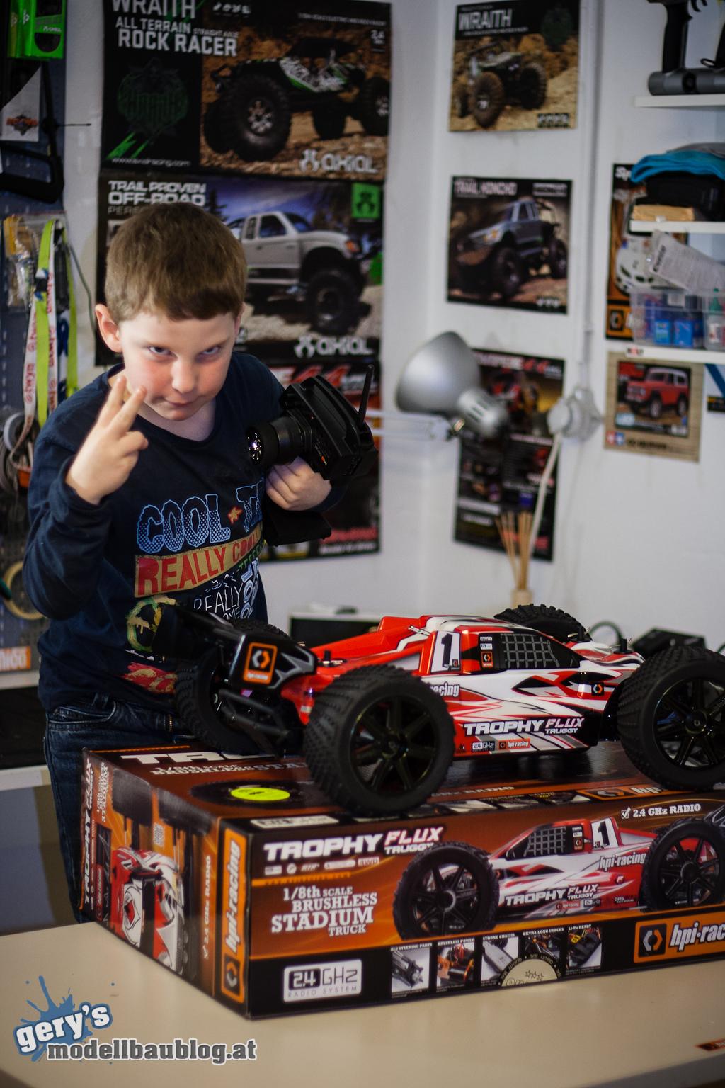 HPI Trophy Truggy Flux Unboxing & 1. Testfahrt gerys RC Modellbau Blog