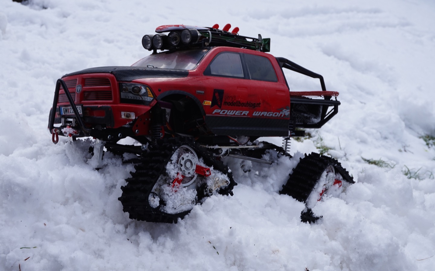 Xtra Speed - Snow Tracks Einbau und Test - Gery´s RC Modellbaublog
