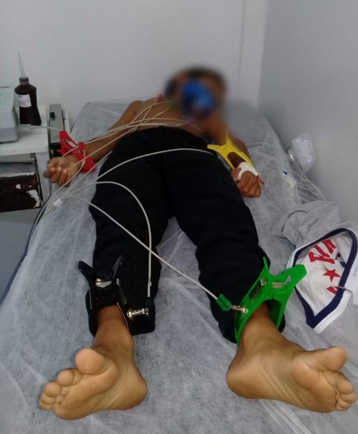 Criança leva descarga elétrica de 220 volts em Cabo Frio RC24H