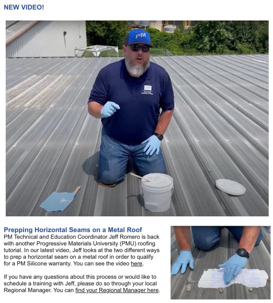 Prepping Horizontal Seams on a Metal Roof Roofing Contractors