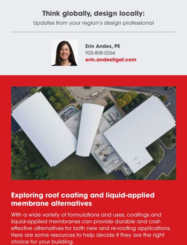 Exploring Alternatives in Roof Coatings and LiquidApplied Membranes