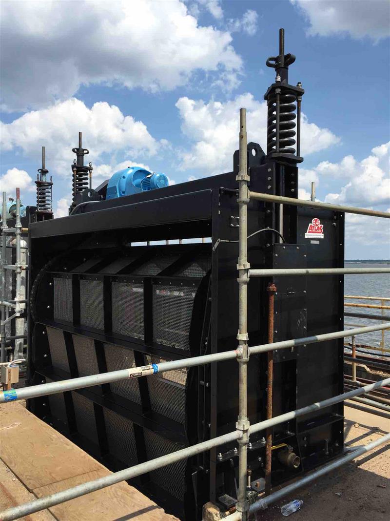 ATLAS SSI RC Beach & Associates Inc. Raw water intake screen manufacturer