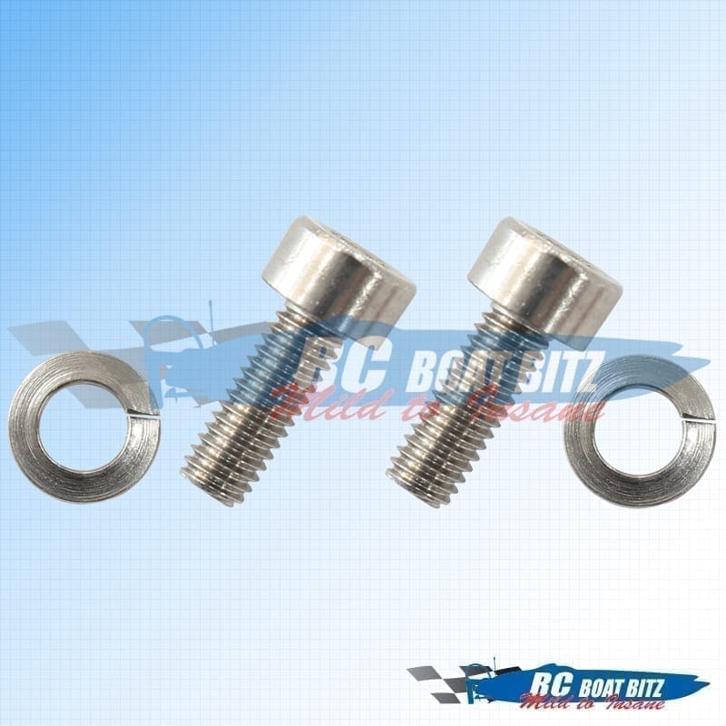 Stainless motor mount bolts suit 3640mm motors RC Boat Bitz