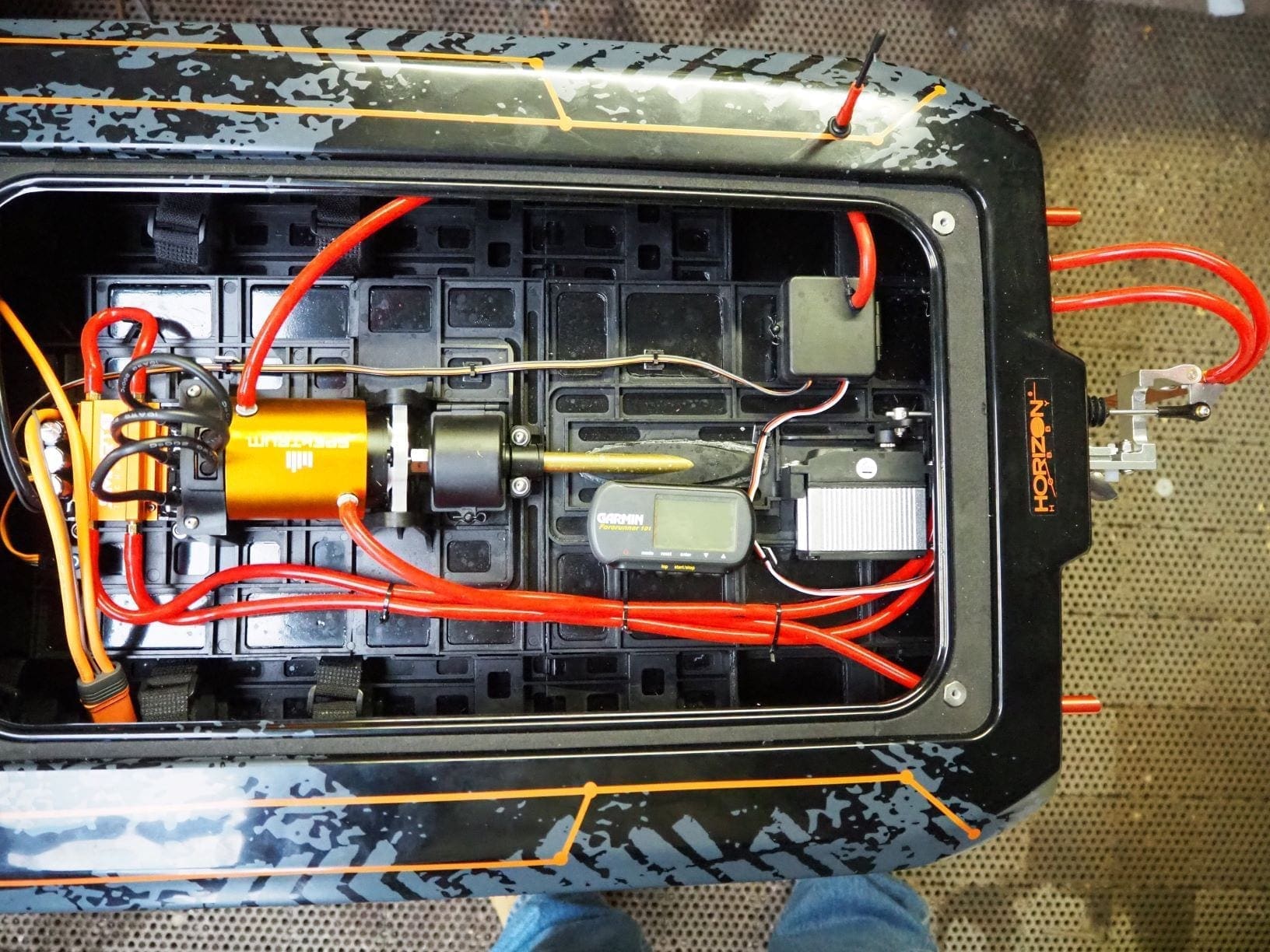 Blackjack 42 Ultimate upgrade cooling kit Orange RC Boat Bitz