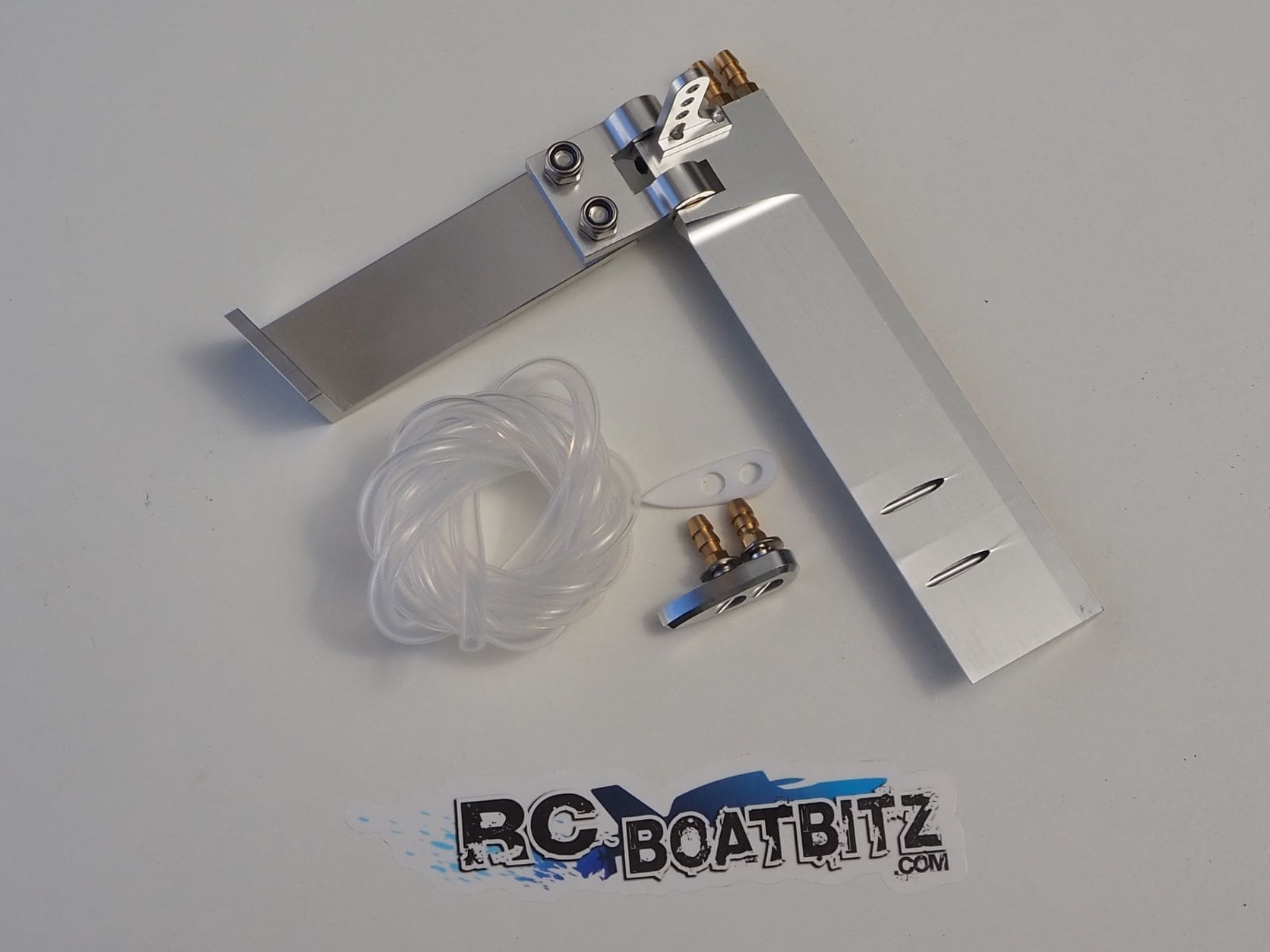 Dual outlet 4 pickup rudder kit suits Traxxas M41 J130KSilver RC