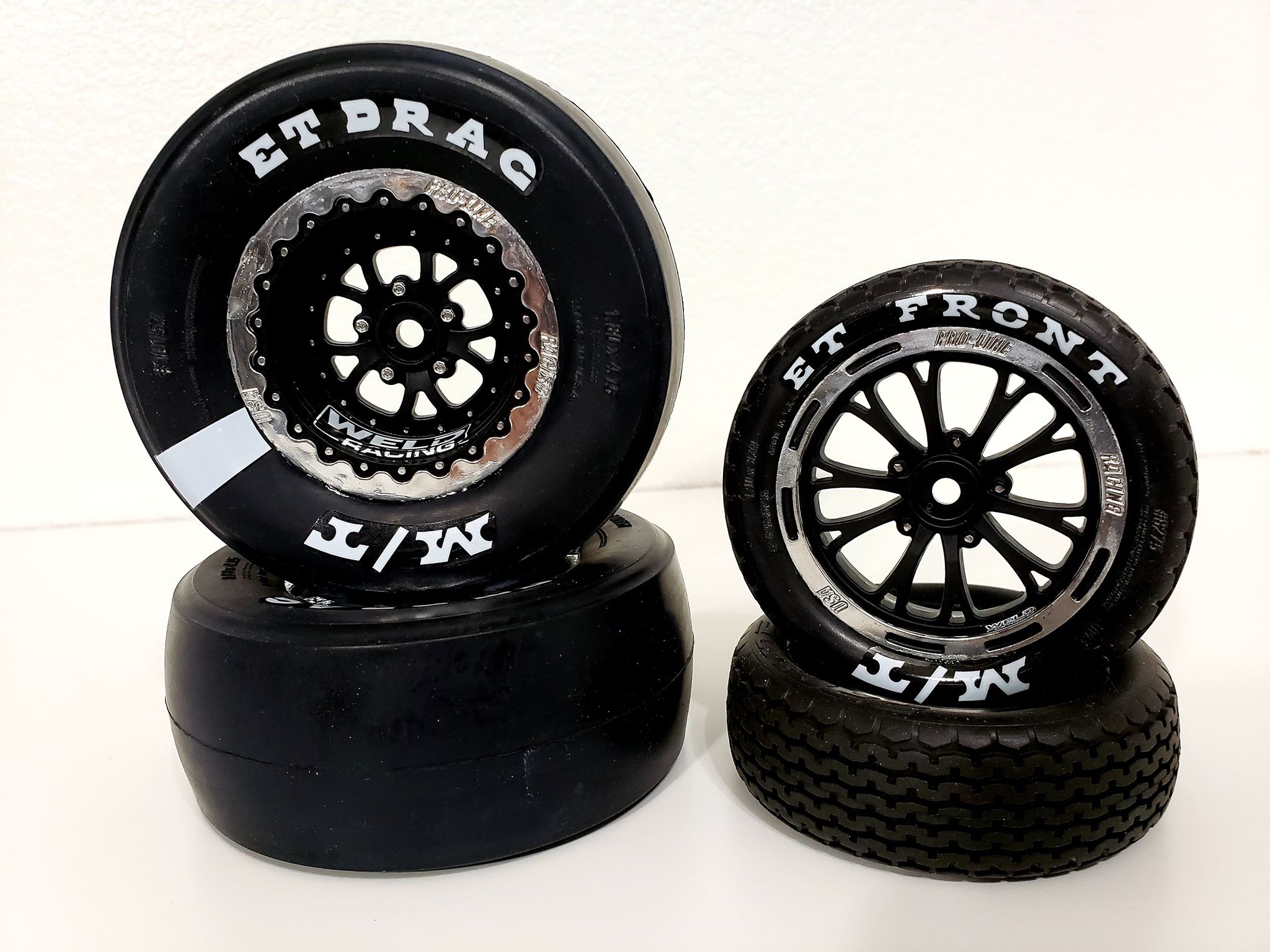 MICKEY THOMPSON DRAG TIRE LOGO Sheet RC Bombshells