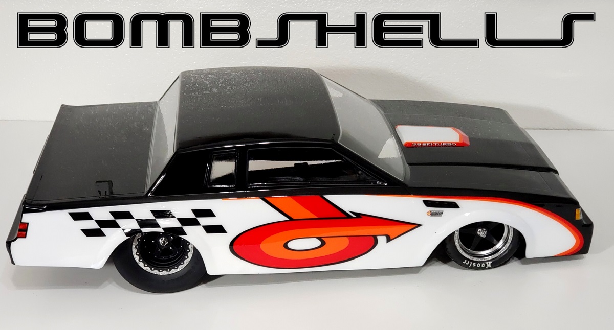 Custom Painted No Prep RC Body – 1987 Buick Grand National – RC Bombshells