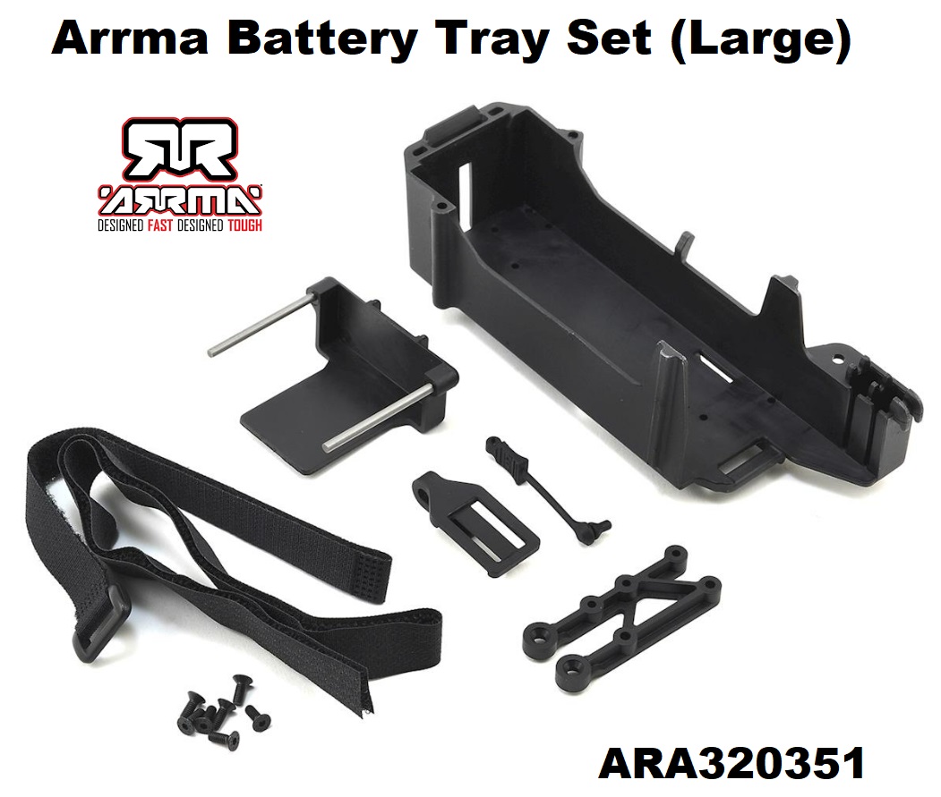 ARRMA 6S Battery Tray Set (Large) RC Bombshells
