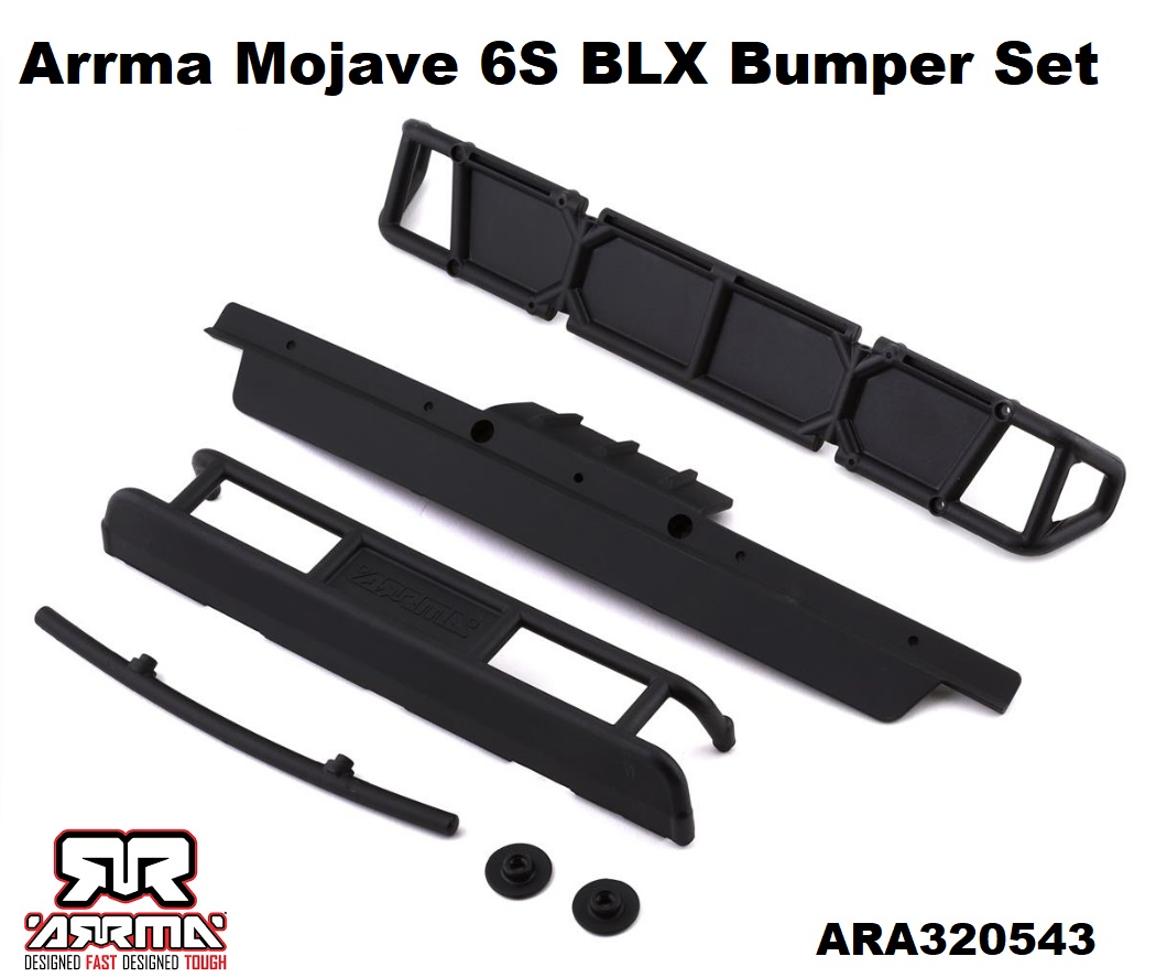 ARRMA Mojave 6S BLX Bumper Set – RC Bombshells