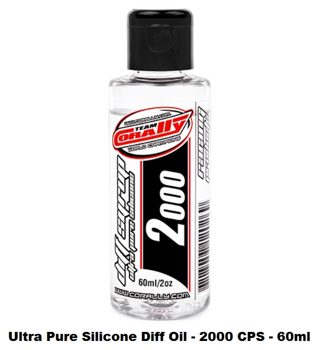 Diff Fluid 2,000 Weight (Team Corally) RC Bombshells