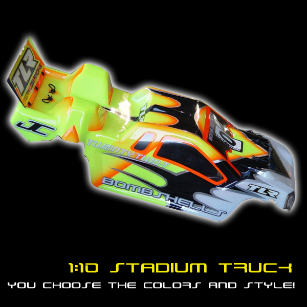 Custom Rc Truck Bodies