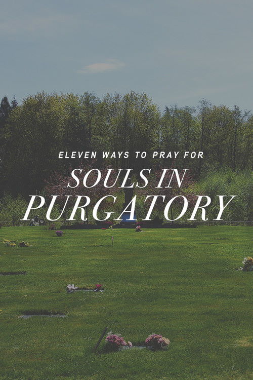 11 Ways to Pray for Souls in Purgatory Gardens of Gethsemani