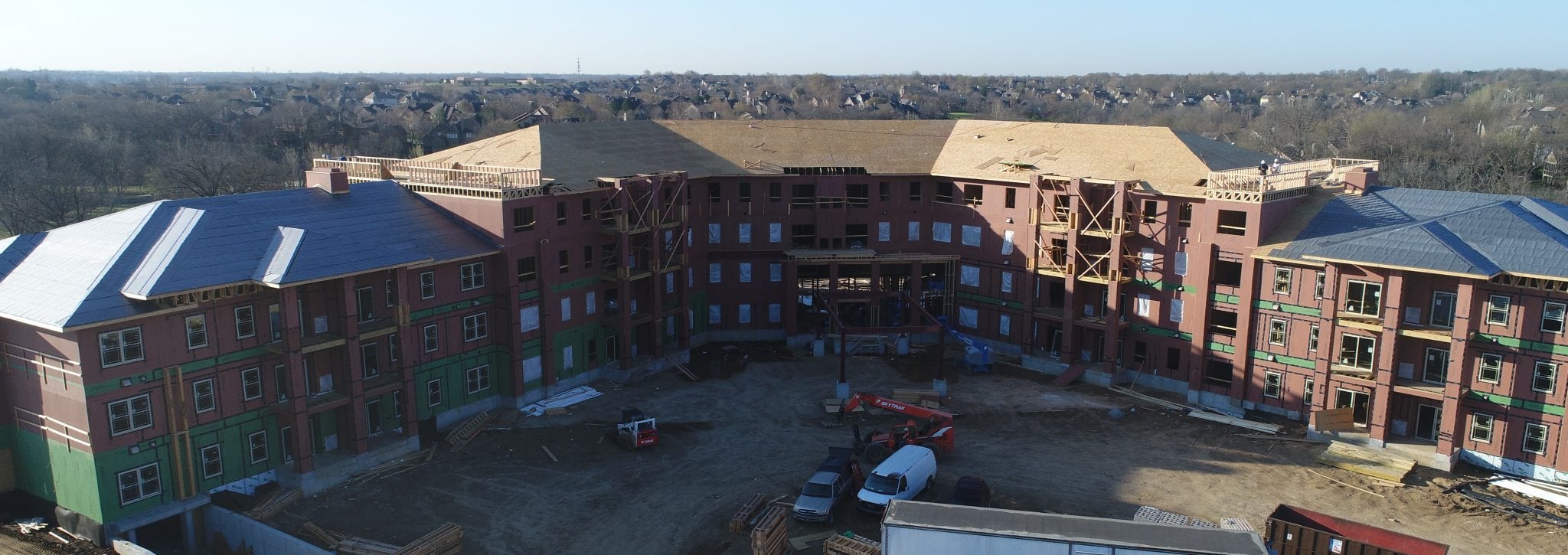 Retirement Community Wood Framing Kansas City Wood Framing