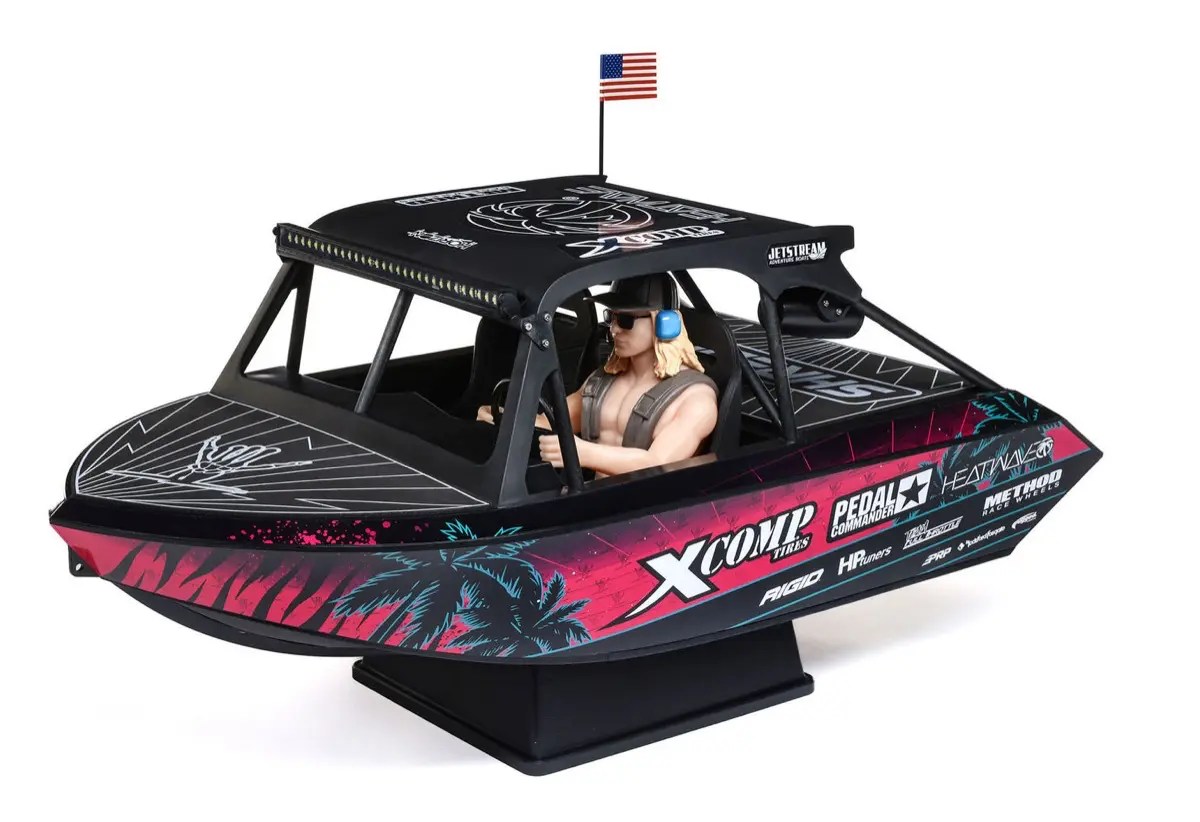 【新製品】PROBOAT 1/6 24″ Jetstream Jet Boat RTR, Shreddy 〜 スケールボートの魅力的な逸品が