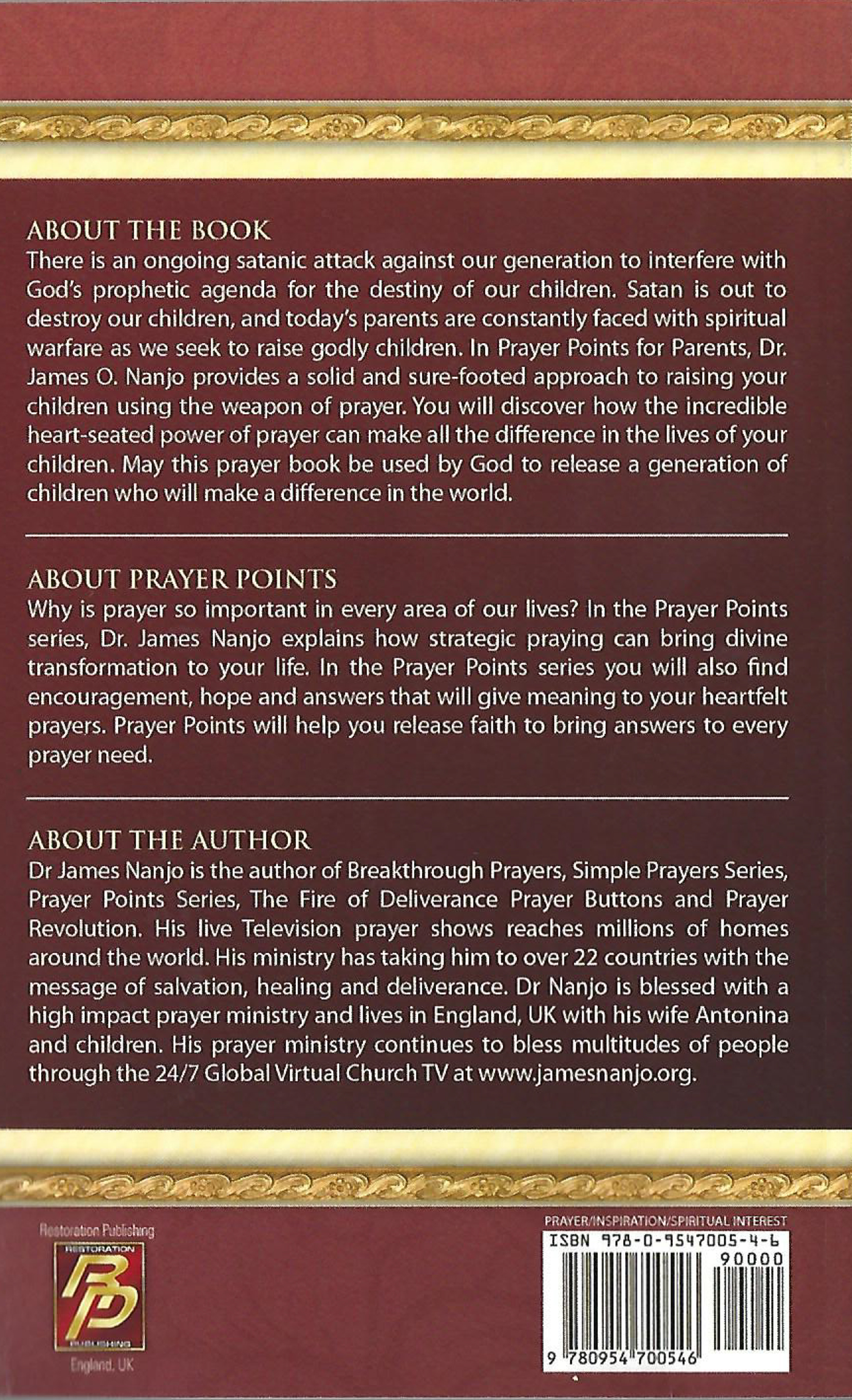 Prayer Points For Parents Restoration City Church
