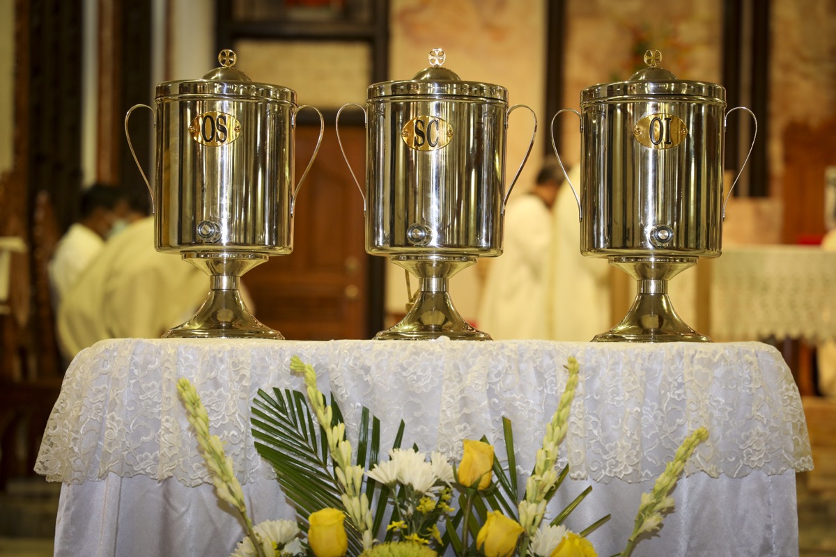 What are the Three Holy Oils? Roman Catholic Diocese of Chalan Kanoa