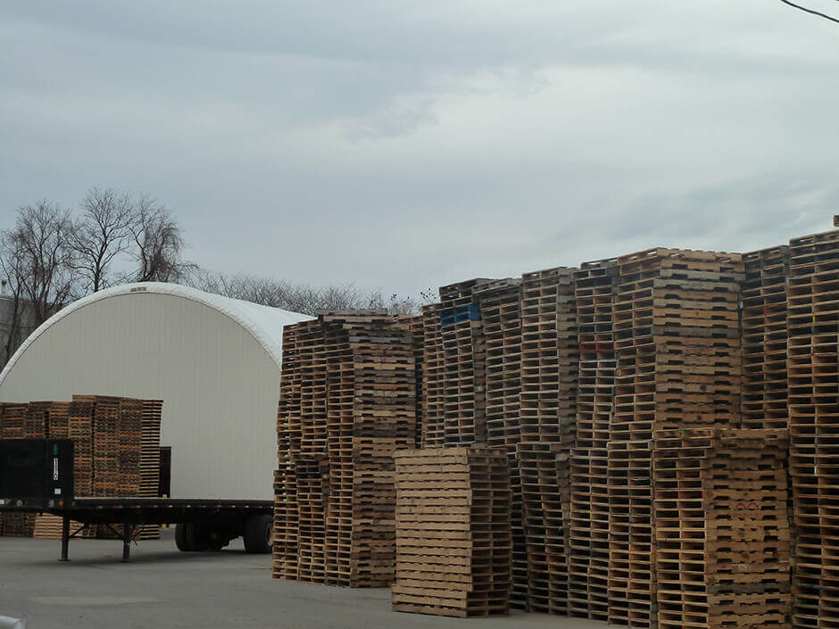Wood pallets, pallet recycling, and scrap pallet removal Delaware