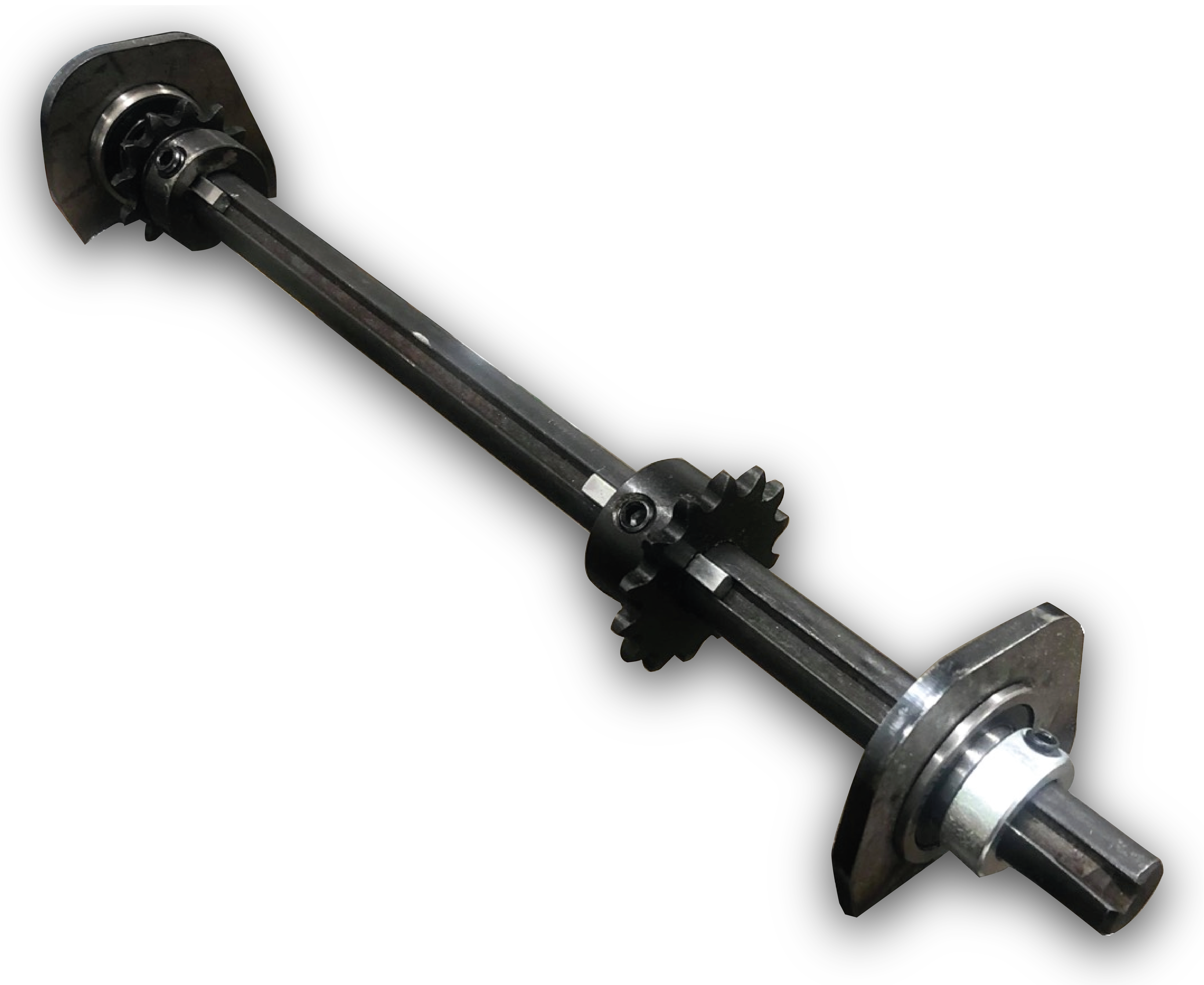 Drag Micro Rear Axle and Jackshaft Setup 35 Chain RCF Micro MiniBikes