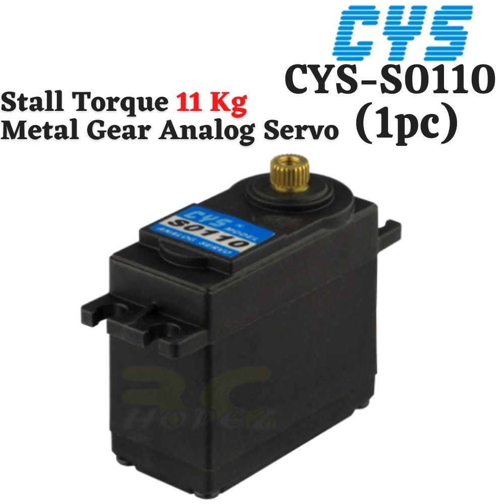 CYSS0110 11kg Analog Metal Gear Servo (1 pc) RC HOPEZ