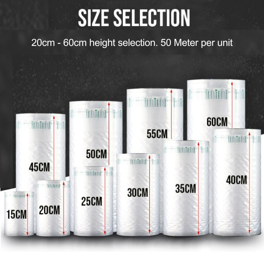 Inflatable Air Column Air Bubble Wrap Tube Protective Packaging Wrap
