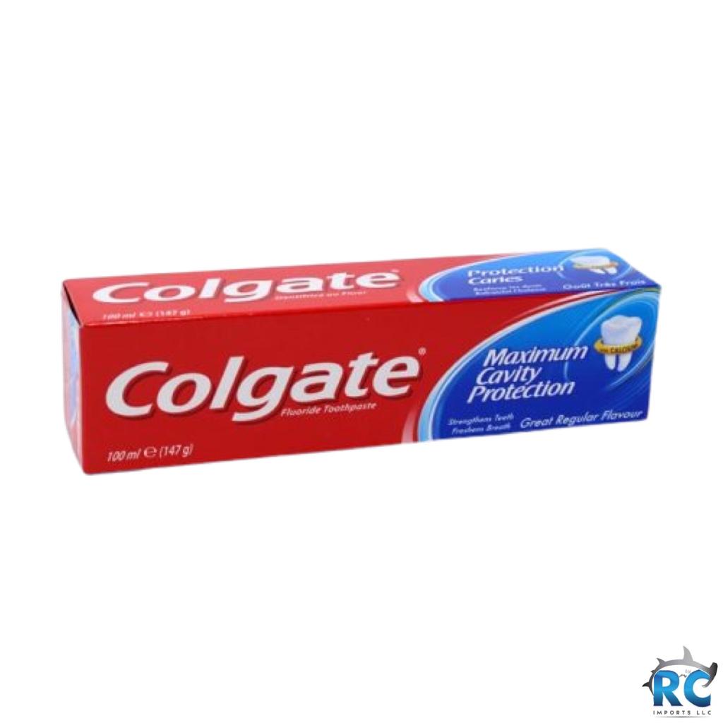 COLGATE REGULAR TOOTHPASTE 100 ML RC Imports, LLC