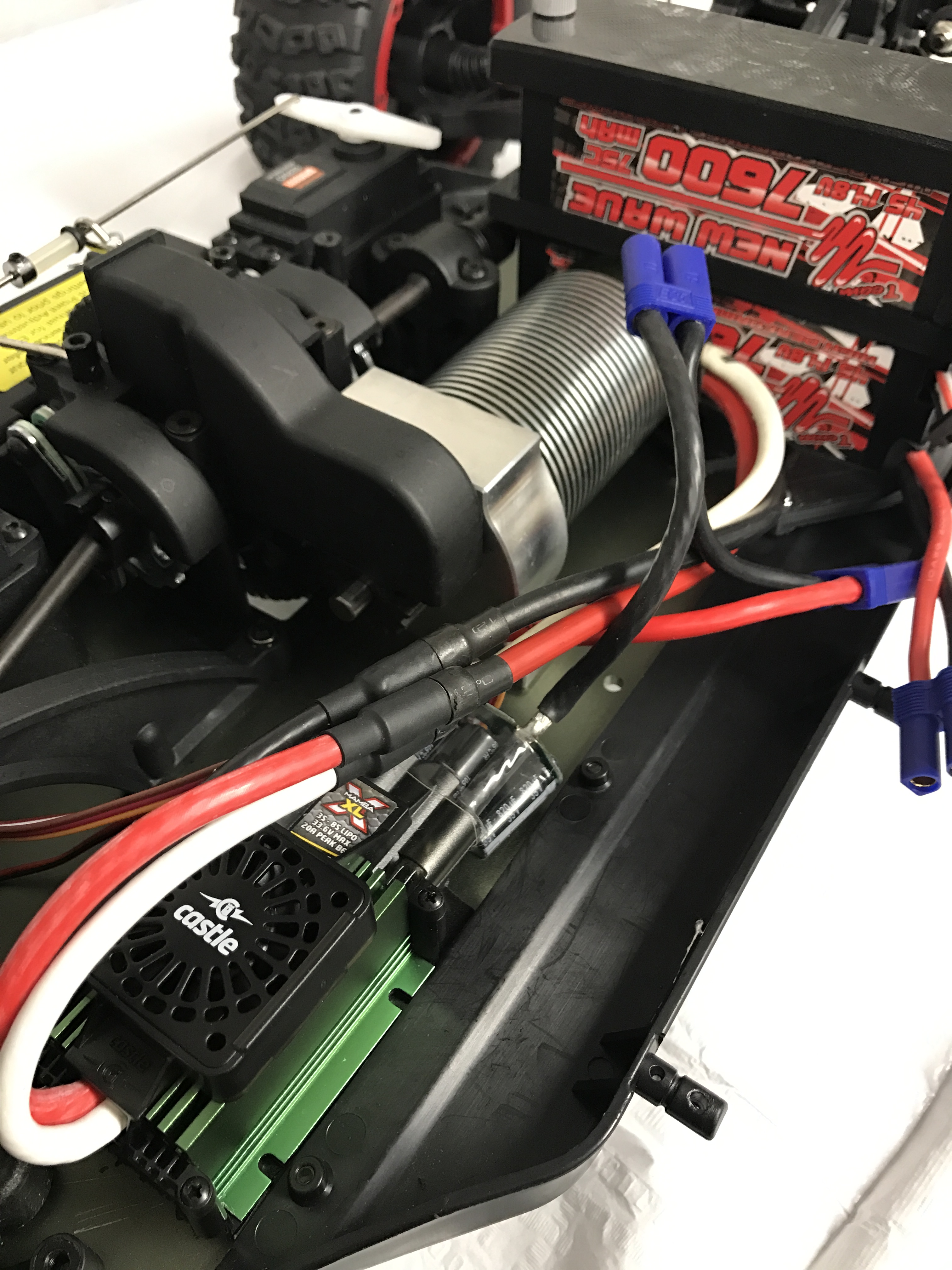 DBXL BL5 Electric Conversion Kit Red R/C Madness