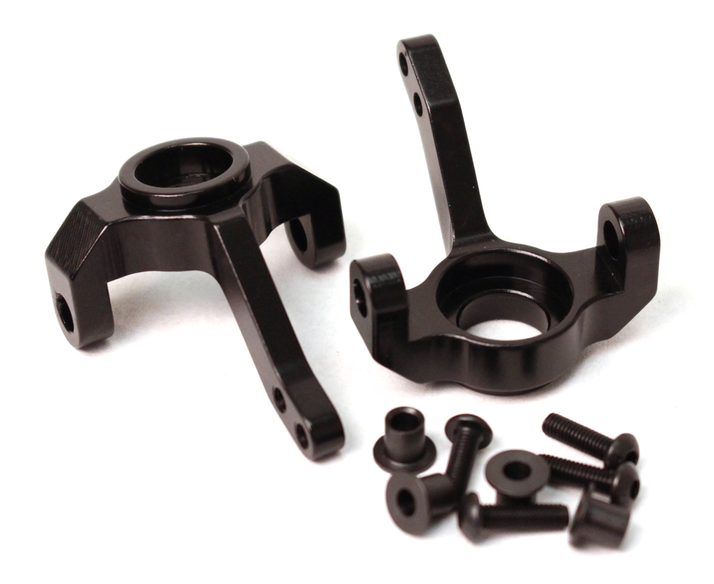 RCE1825BK • SCX10 Aluminum Steering Knuckle Set, Black • R/C Madness