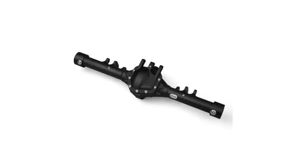VPS06608 • Currie RockJock SCX10II Rear Axle Black Anodized • R/C Madness