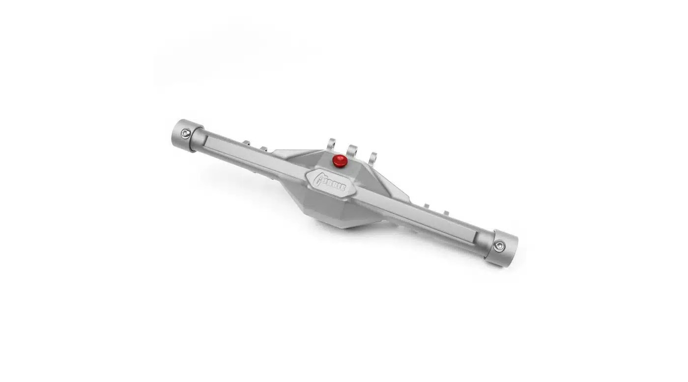 VPS07853 • Currie F9 SCX10II Rear Axle Clear Anodized • R/C Madness