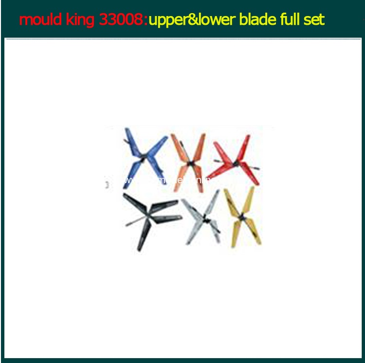 mould king spare parts3300810 upper&lower blade full set