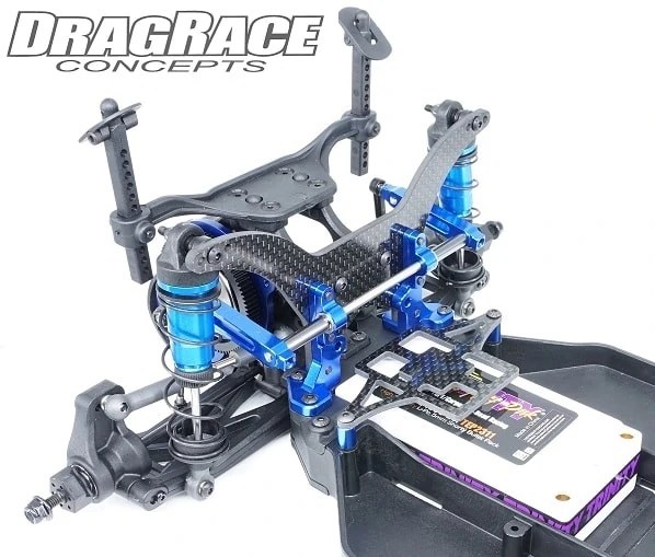 Drag Race Concepts Anti Roll Bar System for the Team Associated DR10