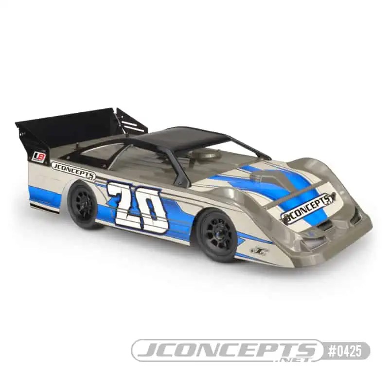 JConcepts L8D Decked Late Model Dirt Oval Body RC Newb