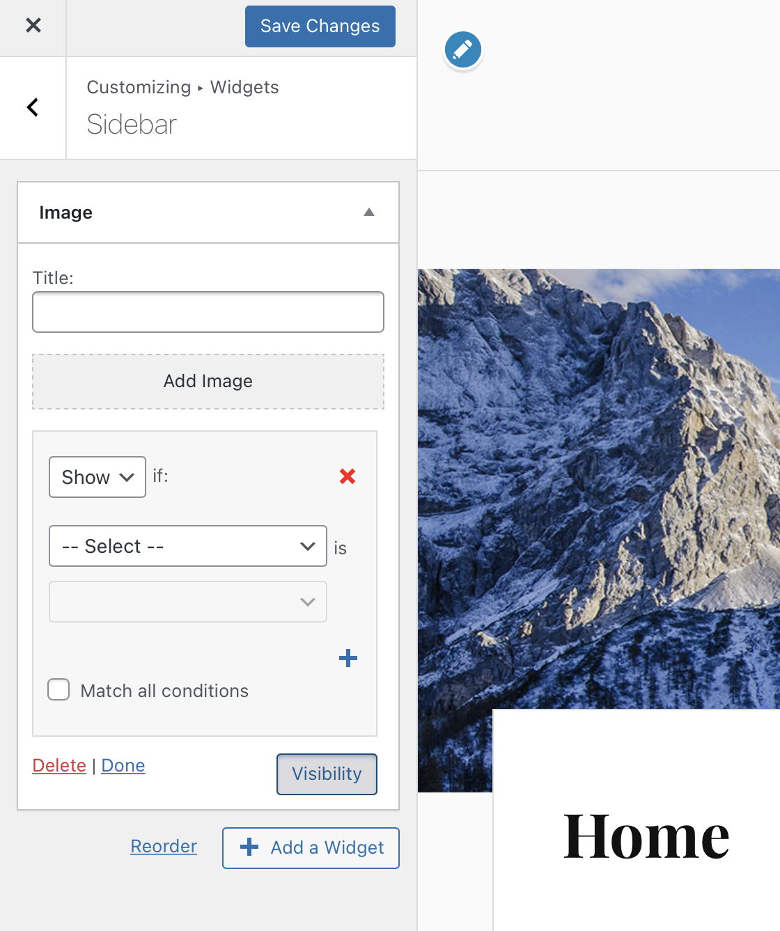 Remove Sidebar Forums