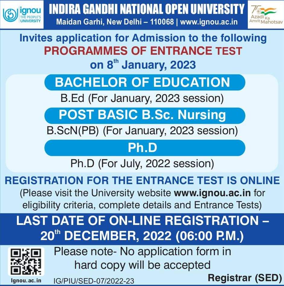 Ignou Phd Application Form 2023 Printable Forms Free Online