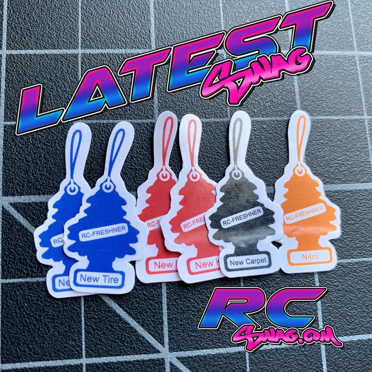 “Little Trees” Air Freshener Stickers RC SWAG Stickers, TShirts, Hoodies, RC Kits & More!