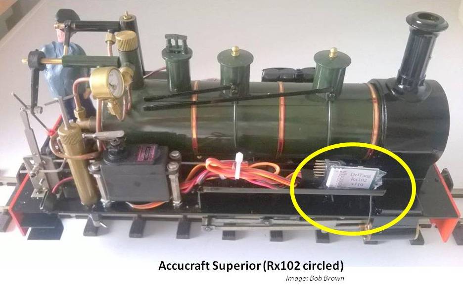 Installing RCT Trains / Deltang receivers in live steam locos