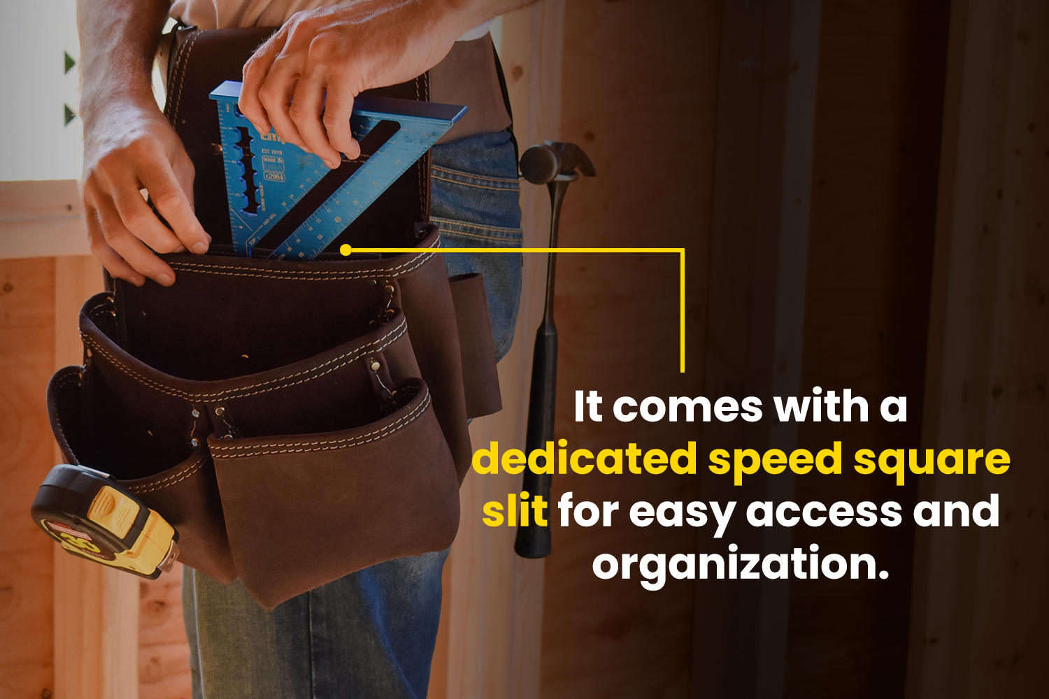 Top Grain Framing Tool Pouch R Dawg