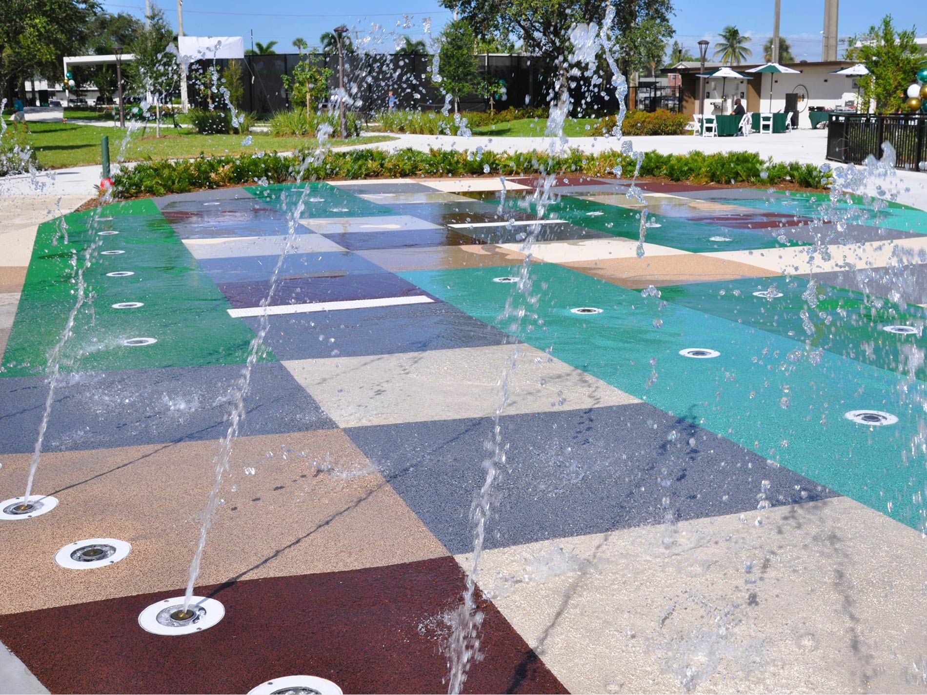 Collins Community Center Oakland Park Splash Pad RDC Design Build